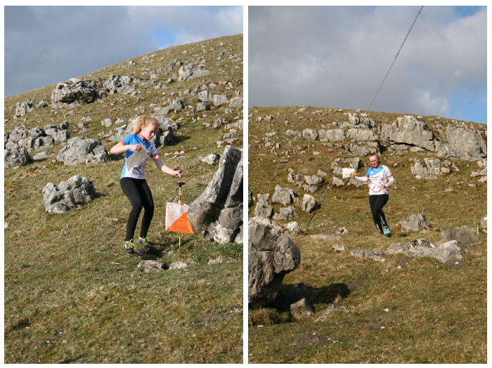 Some courses during the weekend practiced head to head racing with gaffles