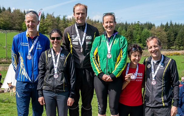 MW45 middle champs podium