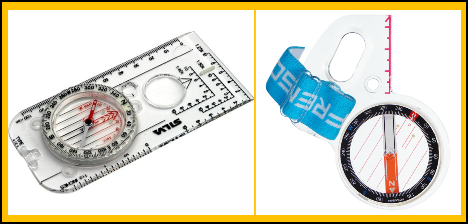 Baseplate Compass vs Thumb Compass