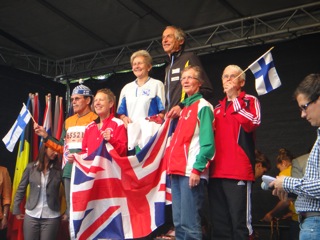 The M/W65 podium