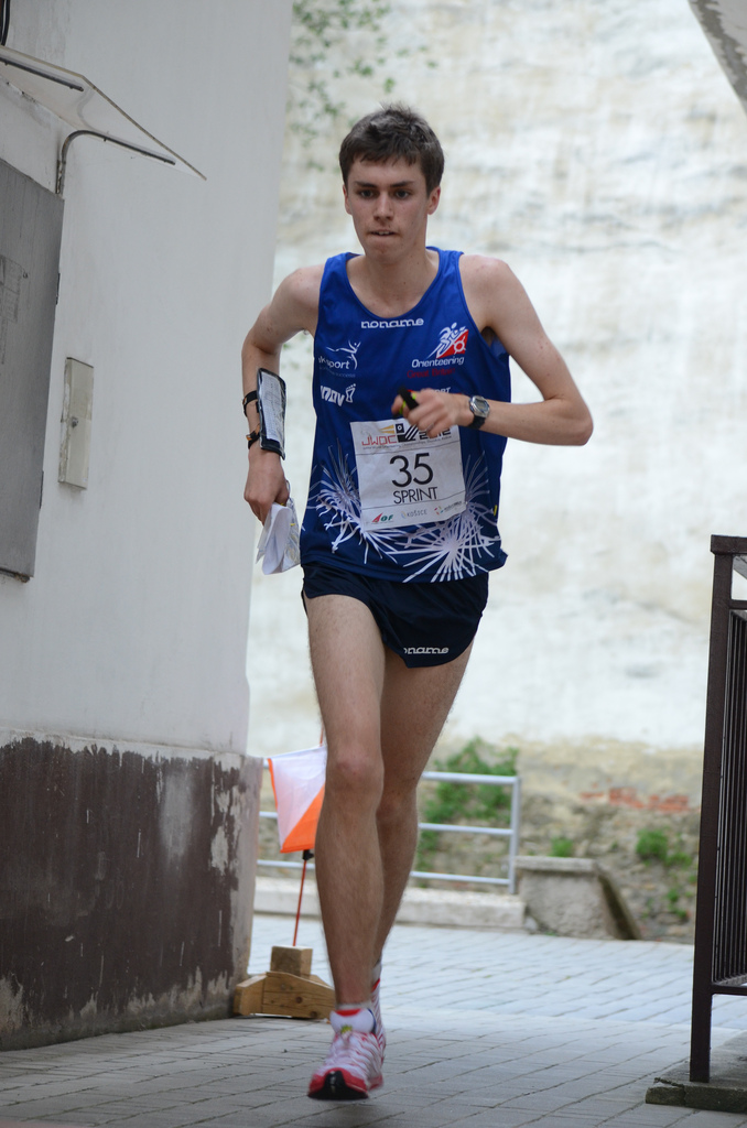 Aidan at the JWOC sprint