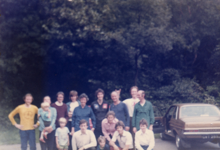 SYO members at a midweek AIRE Training Event at Newmillerdam, July 1978