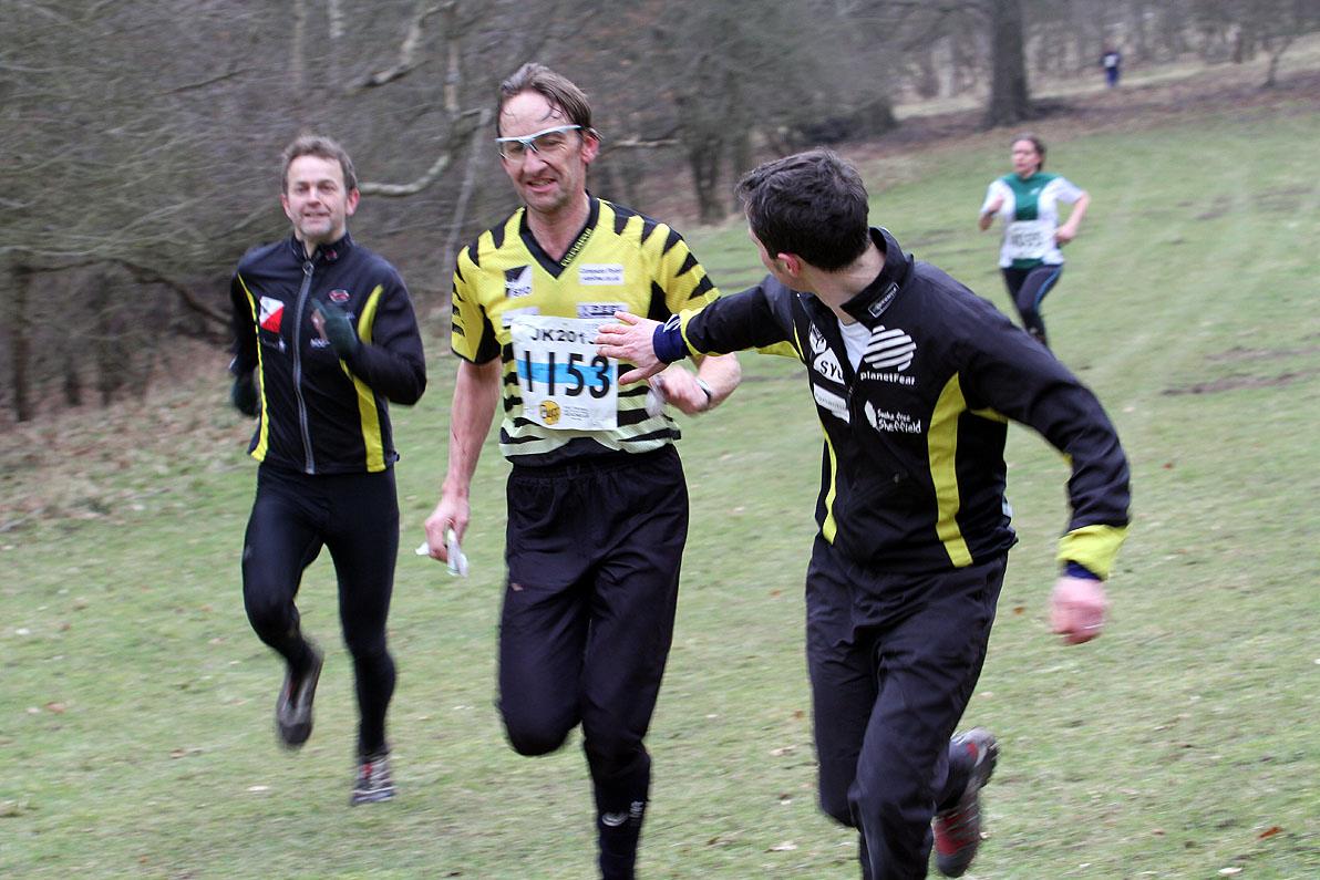 Andy, Mark and Tim won Men 120+ class